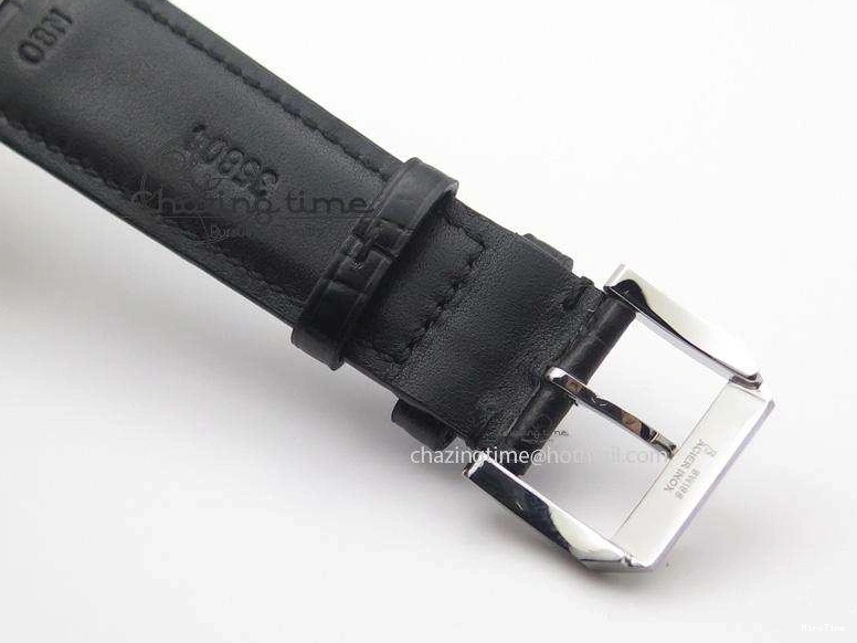 MIROTIME 0720 Ingeniuer St.Laurens SS Black Dial MKF 1:1 V2 Best Edition On Black Leather Strap A Functional 7351